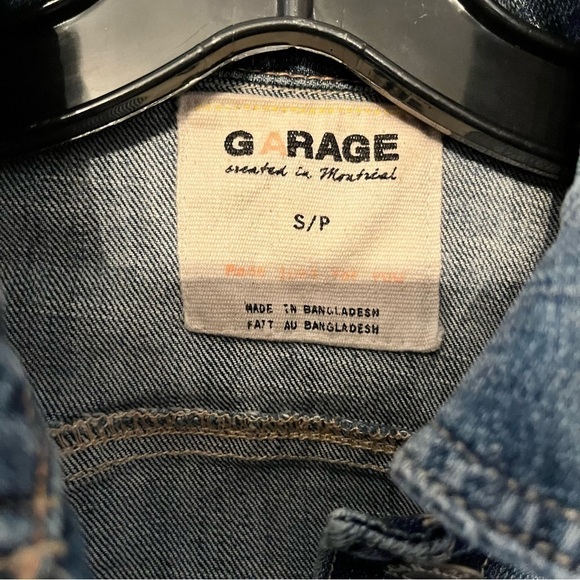 Garage Jean Jacket Size Small - Picture 3 of 8